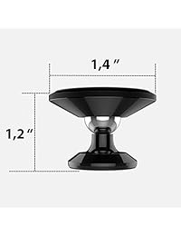 Soporte magnético de coche para iPhone, Samsung y todos los demás teléfonos, soporte magnético para teléfono de coche en el soporte magnético para teléfono móvil de coche