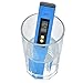 MacDoDo PH-02 Digital PH Meter Tester Best For Water Aquarium Pool Hot Tub Hydroponics Wine - Push Button Calibration Resolution 0.01 / High Accuracy +/- 0.05 - Large LCD Display (Blue)