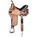 Silver Royal Desert Faith Barrel Saddle w/ Brown Alligator Overlaythumb 1