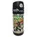 Thermos FUNtainer Teenage Mutant Ninja Turtles Bottle With Straw, Black, 12 Ounces