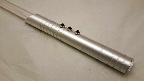 Light Sword Color Changing Lightsaber 7 Different Colors RGB Aluminum Hilt Heavy Duty Silver Finish