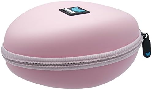 Beats Solo, Solo2, Solo3, Studio 3, Solo Pro Universal Compact Travel Hard Protective Headphone Case by Saber (Rose)