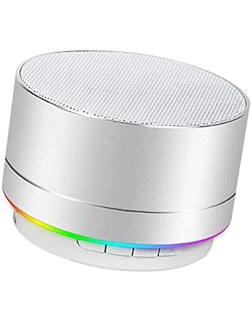 Altavoz Bluetooth portátil con Bajos potentes, Rango de conexión Bluetooth y guía de Voz para Android iOS PC y Otros