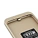 Novpeak iPhone 6S Plus/6 Plus Battery Case [6800mAh], Ultra Slim External Backup Battery Charger Case Cover Power Bank Pack [Not for 6/6S 4.7 Inch] (Gold, 5.5 Inch)
