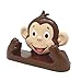 JewelryNanny Fun Animal Eyeglass Holder Stand - Securely Hold Eyeglasses, Adult Reading Glasses like Glasses Organizer for Desk, Bedside Nightstand - Monkey