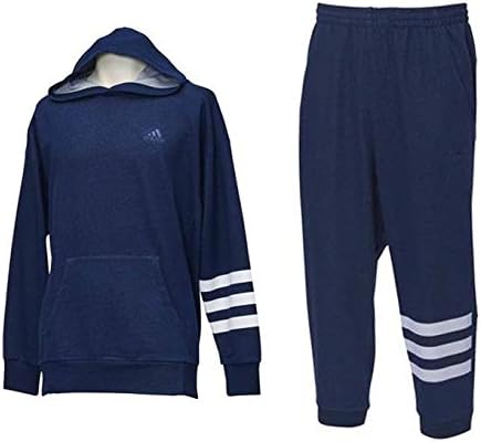 Amazon Co Jp Adidas アディダス M Sport Id デニムスウェット プルオーバーパーカー パンツ 上下セット メンズ Etz54 Etz52 Cネイビー Cx3376 Cx33 M スポーツ アウトドア