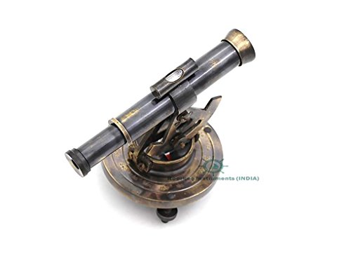Humaira Nauticals Unusual Gifts Vintage Look Brass Surveying Theodolite - Alidade Level