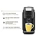 ODA KITCHEN 1128B Single Serve Coffee Maker Programmable with 50 oz Large Removable Reservoir Compatible with The Single Cup Pod, 6 to 16 oz Brew Size for Office, Travel, Black