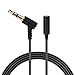 Replacement Cable,Headphone Extension Cable/Cord,Audio Cable/Cord For Bose On-Ear Headphones,Blackthumb 1