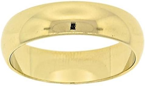 Classic 18K Gold Filled Wedding Band Ring (9)