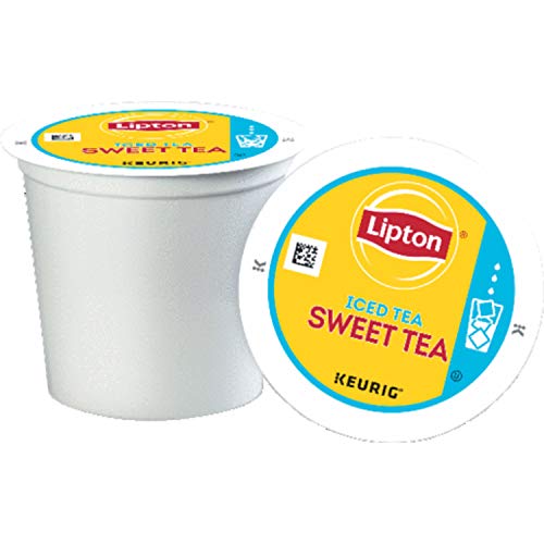 Lipton Iced Tea KCup Pods, Southern Sweet Black Tea, 10 Pods (Pack of