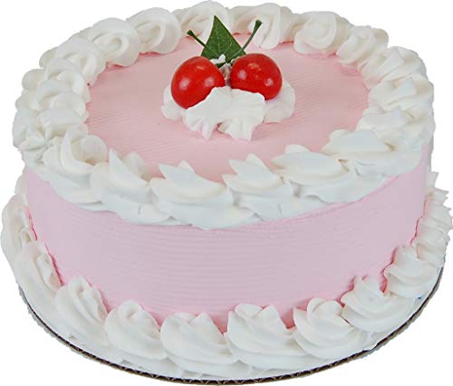 Flora-cal Products Cherry Cake Fake Food 9 Inch