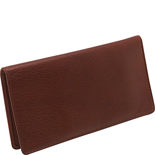 Osgoode Marley Cashmere Checkbook Cover (Brandy)