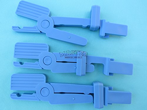 Dental INTRAORAL SNAP Digital SENSOR Holder Clip 3 Pcs/Box Plastic SNAP Type BLUE AUTOCLAVABLE