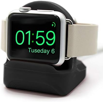 innelo Charging Stand Dock for Apple Watch Series 4, Series 3, Series 2 and Series 1 - 38mm/40mm/42mm/44mm (Black)