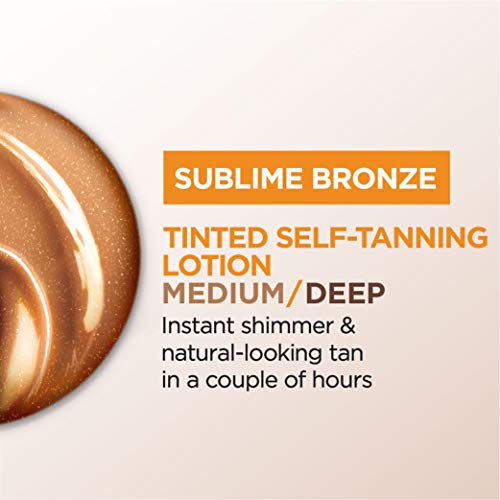 L'Oreal Paris Sublime Bronze Tinted Self-Tanning Lotion, 2 Count - Thumbnail 3