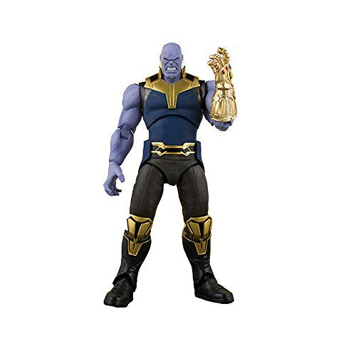 GOODKSSOP Joint Flexible Movable Infinity War Super Hero Thanos Classic Character Action Figure Model Toy Xmas Gift - Thumbnail 2