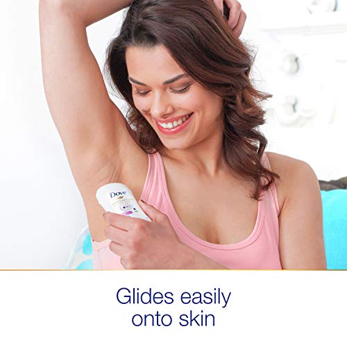 Dove Antiperspirant Deodorant Stick No White Marks on 100 Colors Clear Finish 48Hour Sweat and