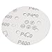 Uxcell s16100100am0198 5-inch Dia 400 Grit 8 Holes Abrasive Sanding Disc Sandpaper 10pcs (Pack of 10)
