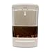 CoZroom Wall-Mount Liquid Wall Soap Dispenser Shampoo Lotion for Bathroom Shower Restroom (White)