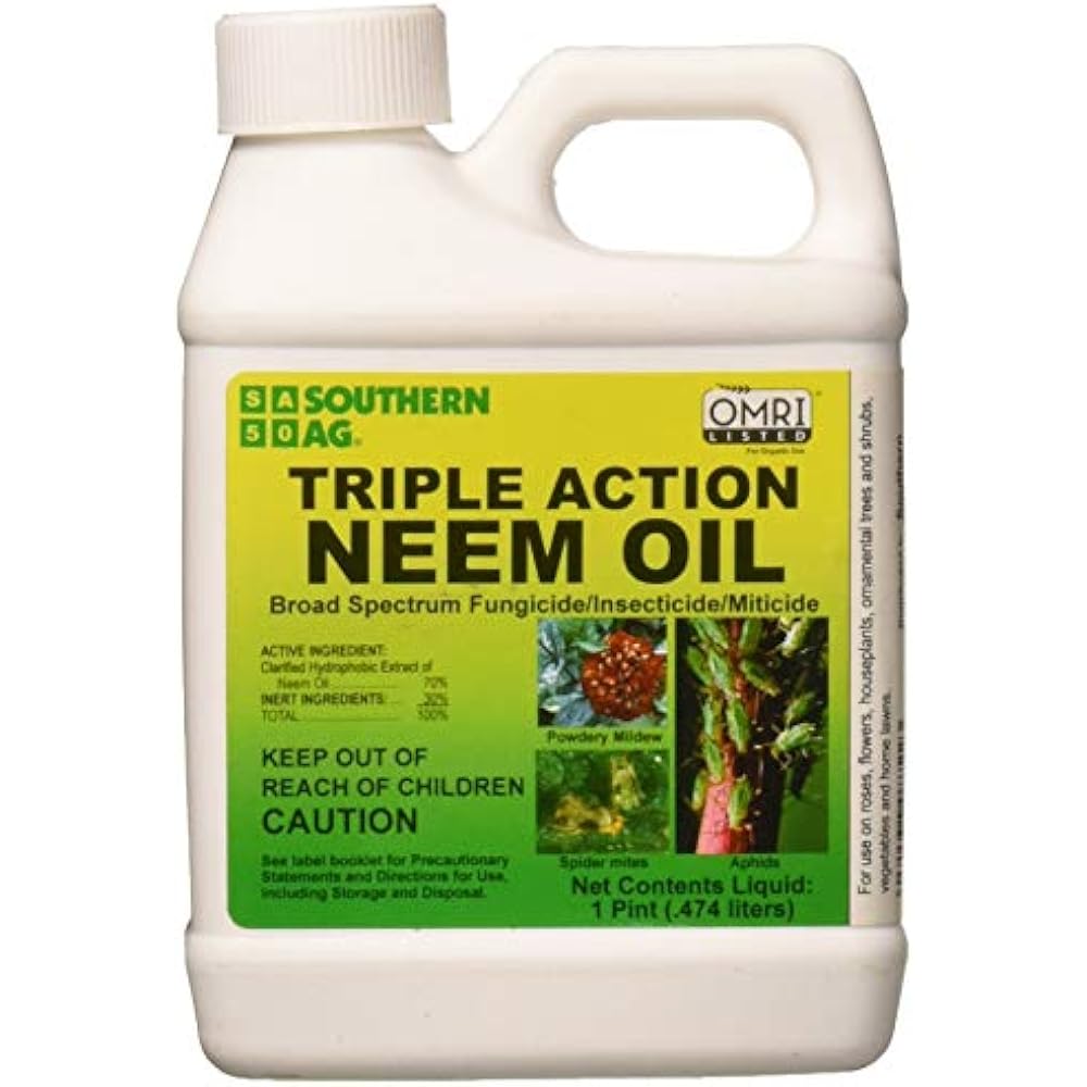 Ag 08722 Triple Action Neem Oil Fungicide Insecticide Miticide Southern 51538087223 eBay Ag 08722 Triple Action Neem Oil Fungicide Insecticide Miticide Southern 51538087223 eBay