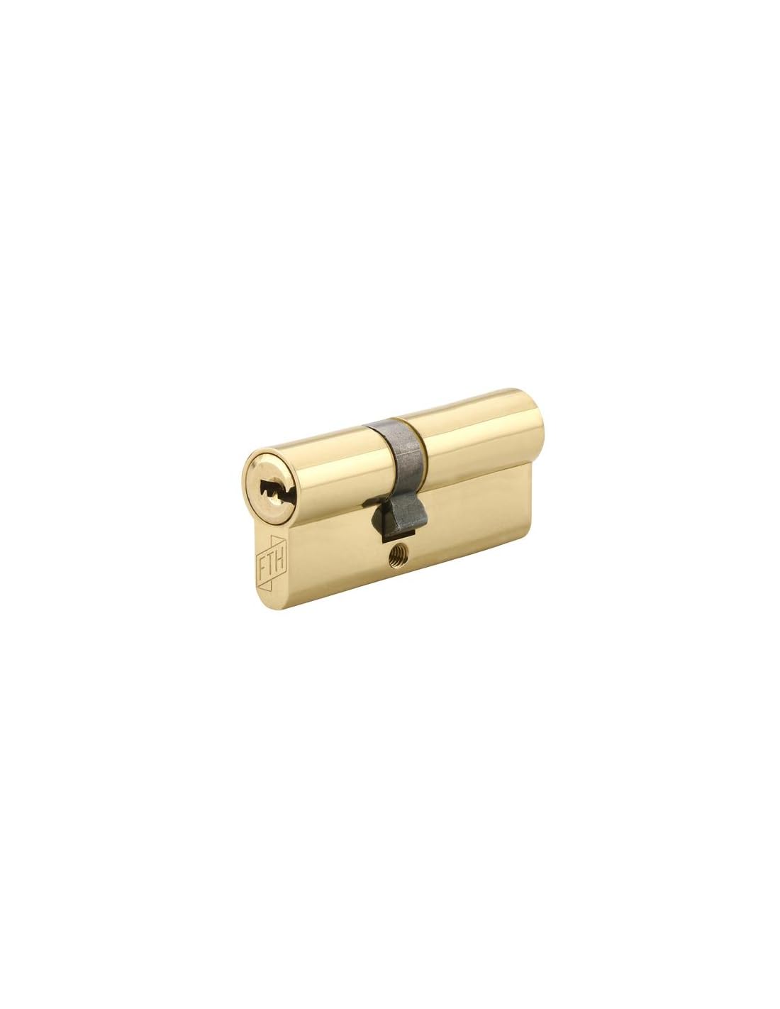 THIRARD 00032113 Cylindre Double Entry Lock FTH 6G, 30x40mm, Brass Cylinder, Picking, Drilling and Removal Protection, 3 Reversible Flat Keys, 30x40 mm