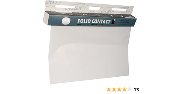Folio Contact - Pizarra blanca electrostática (se puede borrar ...