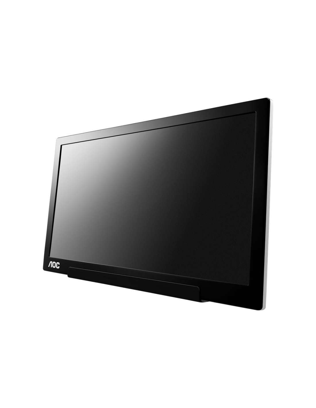 AOC i1601Fwux - 16 inch FHD USB-C Powered Portable Monitor, Smart Cover, Auto Pivot, Low Blue mode, USB-C (DP Alt mode) 1920 x 1080 FHD