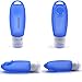 INNERNEED Silicone Travel Bottles Set, Leakproof Squeezable Travel Size Containers for Toiletries, Shampoo, Conditioner, Soap, TSA Approved (3 oz)