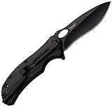 Hunting Knife with Fire Starter. Small Survival or Rescue Knife Fits in Pocket.