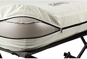 coleman camping cot with air mattress