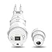 WAVLINK High Power Outdoor Weatherproof CPE/WiFi Extender/Access Point/Router/WISP 2.4GHz 150Mbps + 5GHz 433Mbps Dual-Polarized 1000mW 28dBm Omnidirectional Antenna, Passive POE Model 570HA1