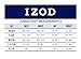 IZOD Junior's Uniform Short Sleeve Interlock Polo, White, Small