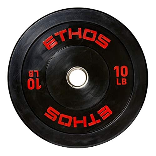 Ethos 10 Olympic Rubber Bumper Plate in Oman Whizz Plates