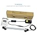 MingDak LED Aquarium Light Kit for Fish Tank,Underwater Submersible Crystal Glass Lights Suitable for Saltwater and Freshwater,30 LEDs,11-inch,Lighting Color White