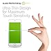 CitiGeeks® BlackBerry Classic Q20 Tempered Glass Screen Protector - Crystal Clear Toughened Glass Screen Protector Retail Package