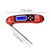 Smart Chef Instant Talking Meat Thermometer with Backlit LCD Display & Folding Probe - Clear Voice & Accurate, Rapid Temperatures for BBQ, Stove & Baby Bath - 6