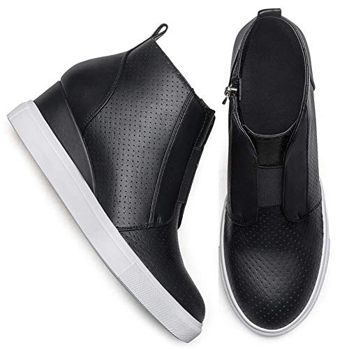 VANDIMI-Wedge-Sneakers-for-Women-Fashion-High-Top-Hidden-Heel-Shoes-Casual-Side-Zipper-Platform-Ankle-Boots