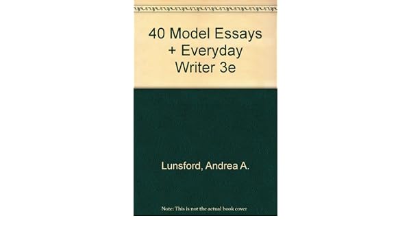 40 model essays book