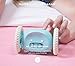 CLOCKY Extra Loud Alarm Clock for Heavy Sleepers on Wheels Rolls Runs Away Vibrating, Easy to Set Super Smart Snooze Digital Bed Shaker Alarm Clock Funny Gift for Adults Kids Teens Bedrooms (White)