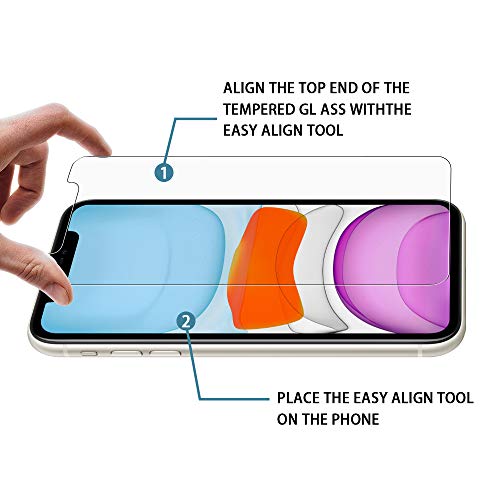 Diamond Armor 3Pack iPhone 11 and iPhone XR 6.1inch Tempered Glass