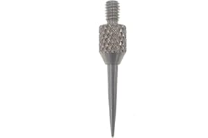SUXING Needle Point Contact Points R0.25 Tip for Dial Digital Indicators Depth Gauge 4-48 Thread 13mm Length(L13)