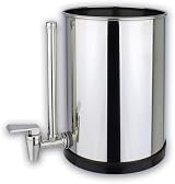 Newton 8.5L Gravity Water Filter System Heavy Metal Removal 2 Filters Stand Tap view 10