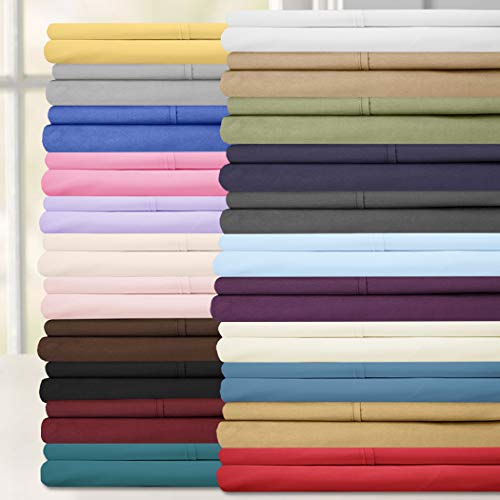 Sweet Home Collection RV Short Queen Sheets6 Piece 1500 Thread Count