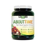 About Time Plant Based Superfood Protein, All Natural,Gluten/Cholesterol Free, 20g of Protein Per Serving (Chocolate Shake - 2 Pounds)
