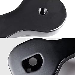 Sresk Motorcycle Mirror Drop Bracket Adapter Rear