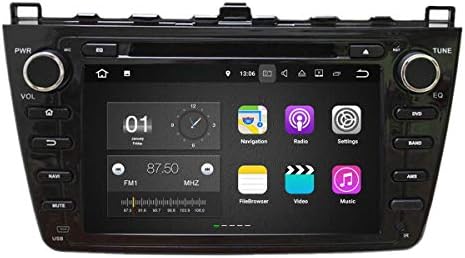8 Inch Touchscreen Android 7.1 OS Car Radio for Mazda 6(2008-2012), DVD Player Bluetooth DAB+ Radio Head Unit