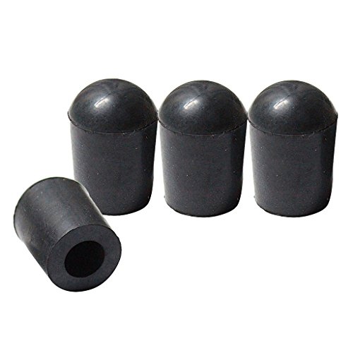 image for D DOLITY Dolity 4Pcs End Pin Rubber Tip Upright Bass 10mm Double Bass 