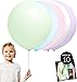 TOKYO SATURDAY Balloons Decoration -10 Pcs Large Extra Jumbo Latex Materials Balloon 24 Inch Decoration - For Wedding, Bridal, Baby Shower, Bachelorette Party and Garland Arch (Pastel Unicorn)