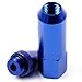 SCITOO 20PCS M12x1.5 Wheel Lug Nuts M12x1.5 Blue Wheel Studs Lug Nut Fit for 750Li,for Accord,for Avalon,for Camry,for Civic,for Corolla,for M6,for MDX,for NSX,for TL,for TSX,for X5